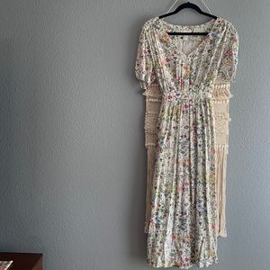 Beautiful floral dress.